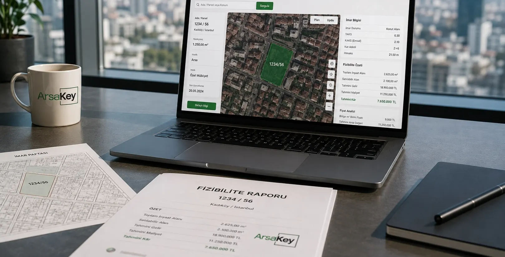ArsaKey Gayrimenkul Teknolojileri — PropTech projesi